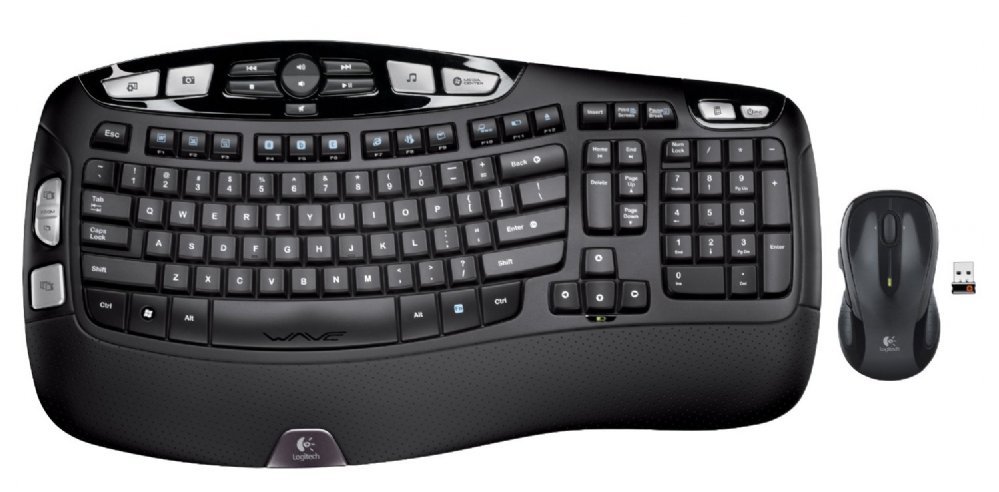 Logitech MK550 Wireless Keyboard and Mouse Combo, Unifying receiver