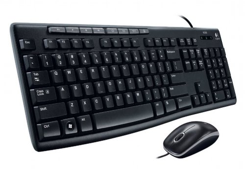 Logitech MK200 Wireless Keyoard and Mouse Combo, English Layout (920-002714) ...