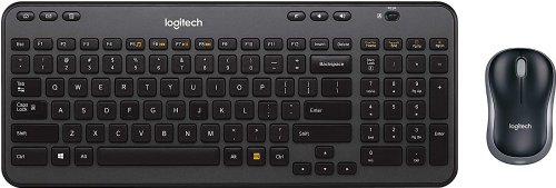 Logitech Wireless Keyboard MK360 Combo , Powerful 2.4 GHz wireless and one tiny Logitech unifying receiver give you a reliable connection with 128-bit AES keyboard encryption ...
