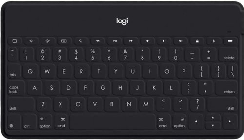 Logitech Keys-To-Go Super-Slim and Super-Light Bluetooth Keyboard for iPhone, iPad, Mac and Apple TV including iPad Air 5th gen (2022) - Black...(920-006701)