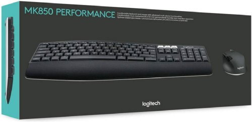 Logitech MK850 Wireless Keyboard and Mouse Combo -French Layout - Unifying receiver connects both devices using just one USB port...(920-008219)
