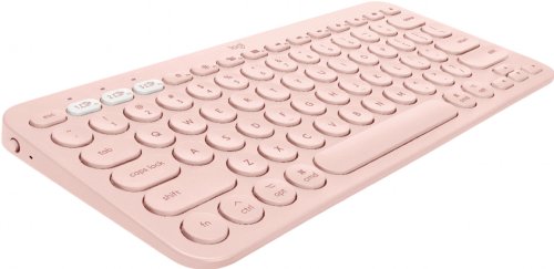 Logitech K380 Multi-Device Bluetooth Keyboard for MAC -Rose - Easy-Switch for up to 3 Devices, Slim, 2 Year Battery - PC, Laptop- Off White ...