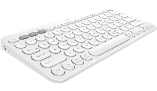 Logitech K380 Multi-Device Bluetooth Keyboard Off-White (920-009600) ...