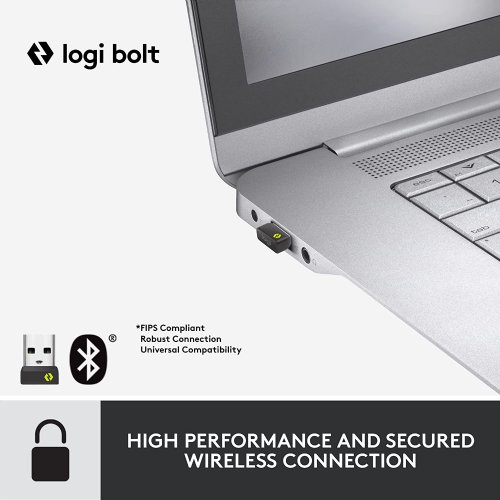 Logitech Signature MK650 Combo for Business, Wireless Mouse and Keyboard, Logi Bolt, Bluetooth, SmartWheel, Globally Certified, Windows/Mac/Chrome/Linux...(Graphite)