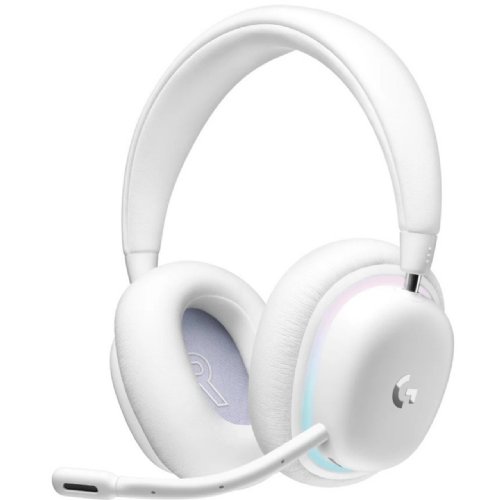 Logitech G735 Wireless Gaming Headset, Customizable LIGHTSYNC RGB Lighting - White Mist...