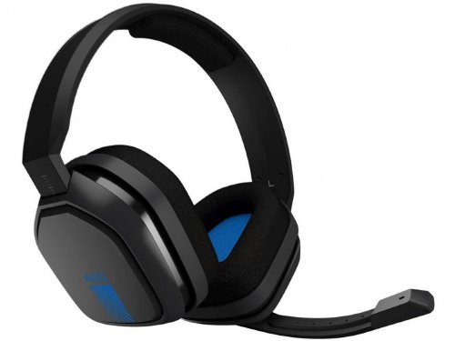 Logitech Astro Gaming A10 Heaset for PS4 (Grey/Blue) (939-001509) ...