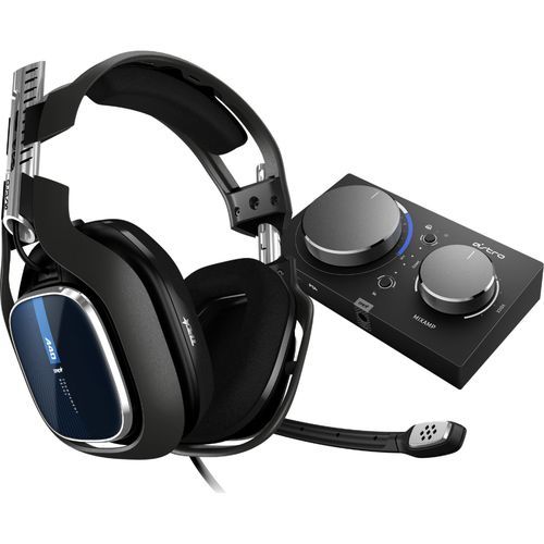 Logitech A40TR Headset  + MIXAMP PRO TR GEN2 PS4 (939-001660) ...