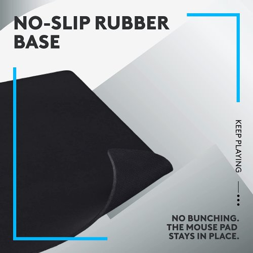 Logitech G840 Extra Large Gaming Mouse Pad, Optimized for Gaming Sensors, Moderate Surface Friction, Non-Slip Mouse Mat, Mac and PC Gaming Accessories, 900 x 400 x 3 mm...
