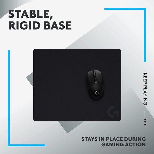 Logitech G440 Hard Gaming Mouse Pad, Optimized for Gaming Sensors, Low Surface Friction, Non-Slip Mouse Mat, Mac and PC Gaming Accessories, 340 x 280 x 5 mm...