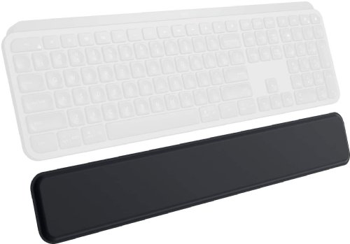 Logitech MX Palm Rest for MX Keys, Premium, No-Slip Support for Hours of Comfortable Typing, Black...
