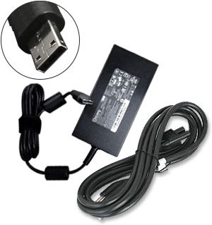 MSI AC Adaptor + Power Cord - 230W, Slim (Box plug) (957-1541XP-108) ...
