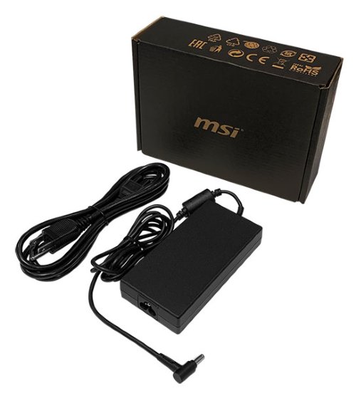 MSI AC Adaptor + Power Cord - 150W, Retail/Slim...(957-16P31P-104) 