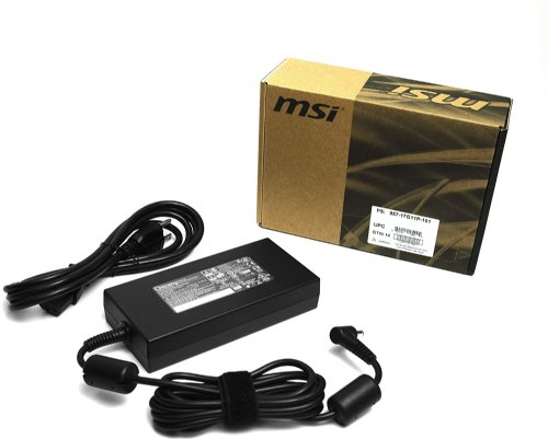 MSI AC Adaptor + Power Cord - 135W, Retail/Slim, Power Adapter (957-17G11P-101) for MSI GS65/GS75 with RTX2070/RTX2080 Laptops (957-16P32P-116) ...