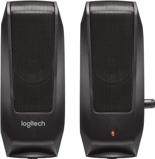 Logitech OEM S-120 Speaker System, Response Bandwidth-50Hz-20KHz. System Requirements: Television, Computer, Smartphone, Tablet, Music player...