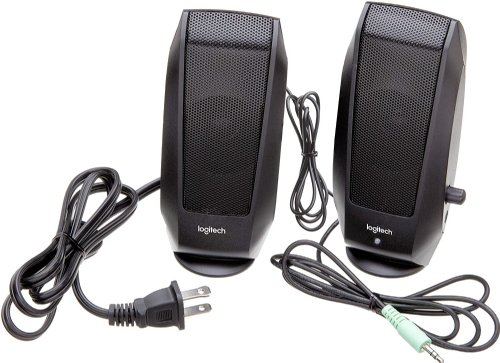 Logitech OEM S-120 Speaker System, Response Bandwidth-50Hz-20KHz. System Requirements: Television, Computer, Smartphone, Tablet, Music player...