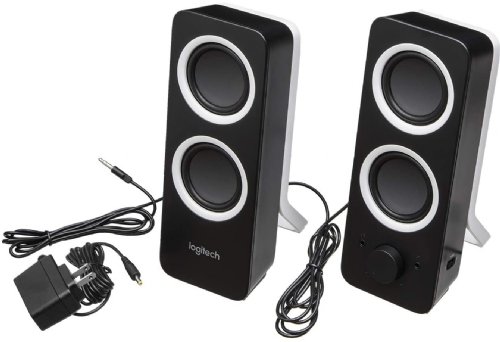 Logitech Z200 Multimedia Speakers Midnight Black (980-000800) ...