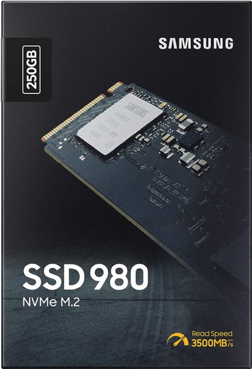 Samsung 980 - 250GB PCIe Gen3. X4 NVMe 1.4 - M.2 Internal SSD,5 Years (MZ-V8V250B/AM) ...
