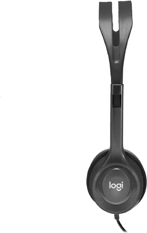 Logitech H111 Stereo Headset with 3.5 mm Audio Jack for Education, Full Stereo Sound - lets students hear and be heard clearly...