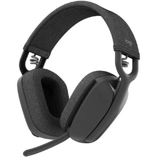 Logitech Zone Vibe 100 Wireless Wireless Noise Cancelling Over-Ear Headset (Graphite)...