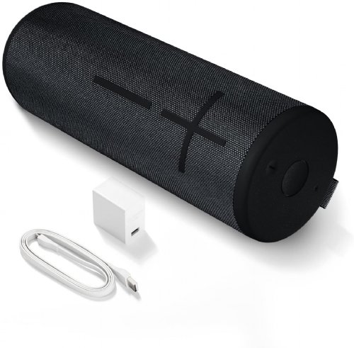 Ultimate Ears MEGABOOM 3 Portable Waterproof Bluetooth Wireless Speaker, Night Black (984-001390) ...