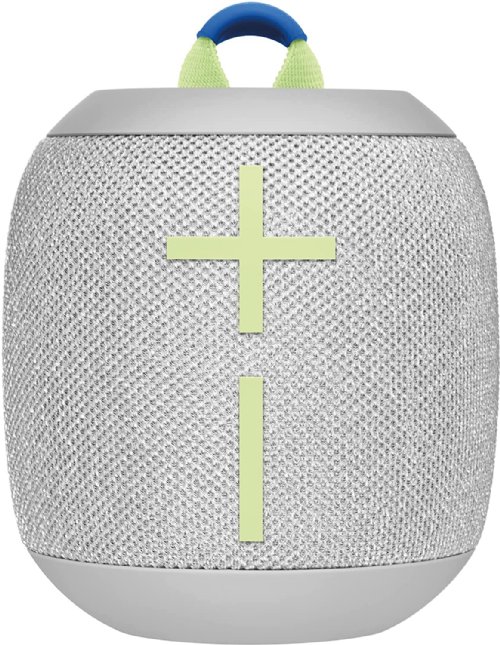 Ultimate Ears WONDERBOOM 3, Small Portable Wireless Bluetooth Speaker, Big Bass 360-Degree Sound for Outdoors, Waterproof, Dustproof IP67, Floatable, 131 ft Range...(Joyous Brights Grey)