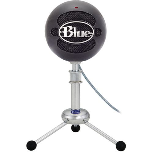 Logitech BLU MIC Snowball Gloss Black, USB (988-000069) ...