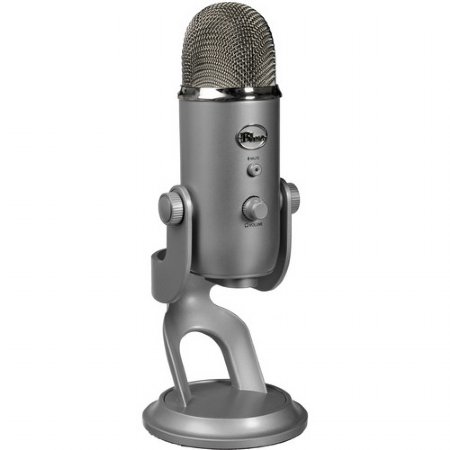 Logitech BLU MIC Yeti USB-Silver (988-000103) ...