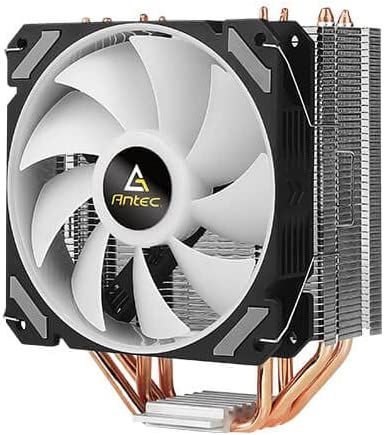Antec A400i Neon Lighting with PWM Silent RGB Silent Fan, Direct-Touched Copper Heat Pipes CPU Air Cooler...