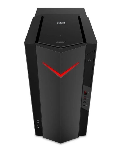 Acer Nitro N50-640-ES13 Gaming Tower, Intel Core i7-12700, 16GB Memory, 1TB SSD, Wireless + BT, VGA Card RTX 3060 12G, Power Supply 500W, Mouse and Keyboard,  Windows 11 Home...