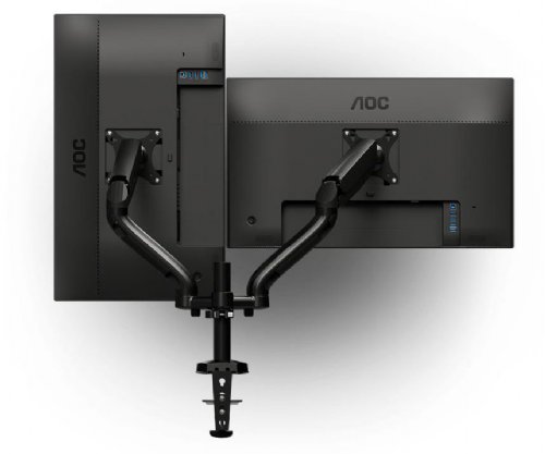 AOC Dual monitor arm for up to two 27 displays