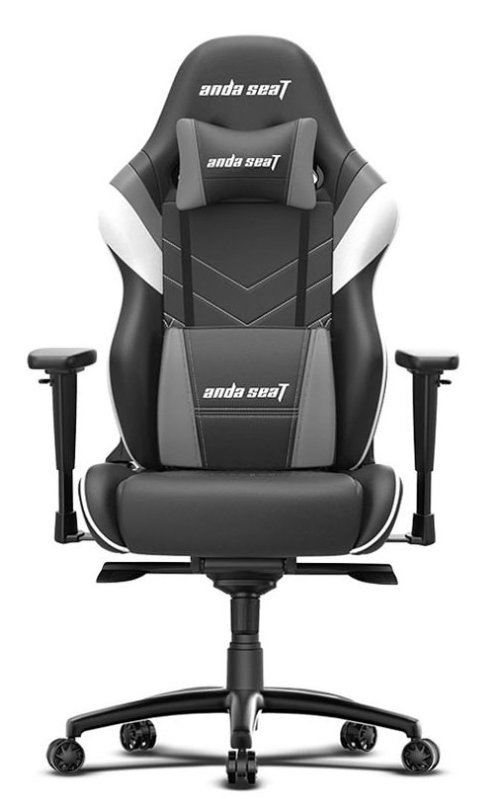 Anda Seat Assassin King Series Gaming Chair, 3D armrest, 60mm PU covered caster, 2.30 kg Black aluminum feet, 160 degree recliner, 22mm, 2.0 Steel.50/65 Foam Softness...