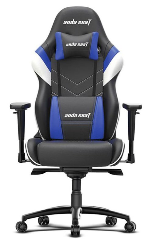 Anda Seat Assassin King Series Gaming Chair, 3D armrest, 60mm PU covered caster, 2.30 kg Black aluminum feet, 160 degree recliner, 22mm, 2.0 Steel.50/65 Foam Softness...