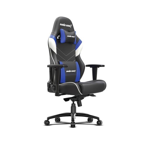 Anda Seat Assassin King Series Gaming Chair, 3D armrest, 60mm PU covered caster, 2.30 kg Black aluminum feet, 160 degree recliner, 22mm, 2.0 Steel.50/65 Foam Softness...