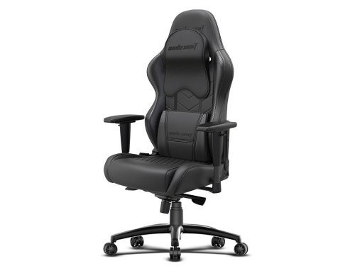 Anda Seat Dark Wizard Premium Gaming Chair, 3D Armrest, 60MM PU Cover Caster, 2.30 Black Aluminum Feet, 160 Degree Recliner, 22MM, 2.0 Steel 50/65 Foam Cotton Head Pillow...