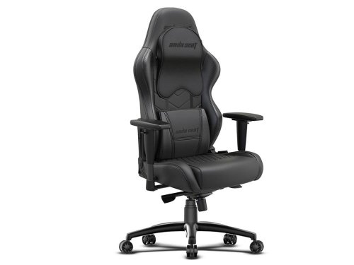 Anda Seat Dark Wizard Premium Gaming Chair, 3D Armrest, 60MM PU Cover Caster, 2.30 Black Aluminum Feet, 160 Degree Recliner, 22MM, 2.0 Steel 50/65 Foam Cotton Head Pillow...