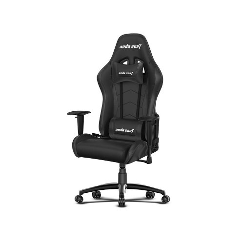 Anda Seat AXE Series Gaming Chair.  2D Armrest, 60MM PU Covered Caster, 1.85 Black Aluminum Feet, 160 Degree Recliner, 20MM, 2.0 Steel 50/65 Foam Softness Memory Foam Pillow...