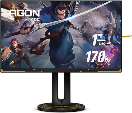 AOC Agon PRO AG275QXL 27" League of Legends Official Tournament Gaming Monitor, QHD 2K 170Hz 1ms, G-SYNC Compatible, Height-Adjustable, PS5 Xbox Switch...