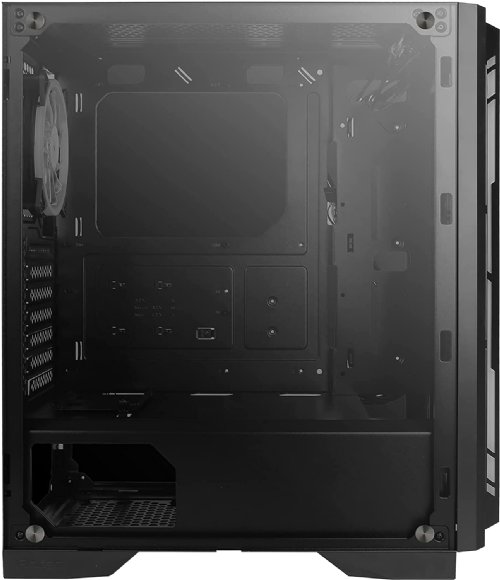 Antec NX400 NX Series, Mid-Tower ATX Gaming Case, Tempered Glass Side Panel, LED Strip Front Panel, 360 mm Radiator Support, 1 X 120 mm ARGB Fan Included...