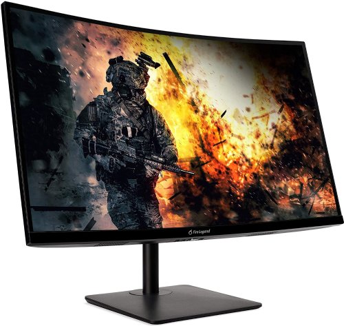 AOPEN 27HC5R Zbmiipx 27" 1500R Curved Full HD (1920 x 1080) VA Gaming Monitor with Adaptive-Sync Technology, 240Hz, 1ms (Display Port & 2 x HDMI 1.4 Ports), Black...