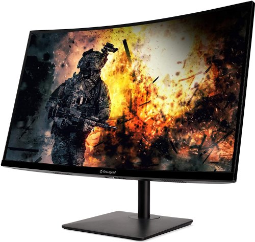 AOPEN 32HC5QR Zbmiiphx 31.5" 1500R Curved Full HD (1920 x 1080) VA Zero-Frame Gaming Monitor with Adaptive-Sync Technology, 240Hz, 1ms TVR, (Display Port & 2 HDMI 1.4 Ports)...