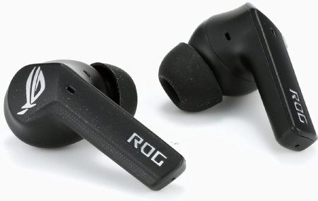 ASUS ROG Cetra True Wireless Gaming Headphones ( Low-Latency Bluetooth Earbuds, Active Noise Cancelation, 27-Hour Battery Life, IPX4 Water Resistance, Wireless Charging)- Black ...