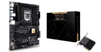 ASUS ProArt Z490-CREATOR 10G Intel Z490 LGA 1200 ATX content creation motherboard (12+2 power stages, DDR4 4600, 10G LAN card, 2.5G Intel LAN, Thunderbolt  ...