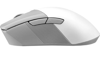 Asus ROG Keris Wireless AimPoint Gaming Mouse, Tri-mode connectivity (2.4GHz RF, Bluetooth, Wired), 36000 DPI sensor, 5 programmable buttons, ROG SpeedNova...