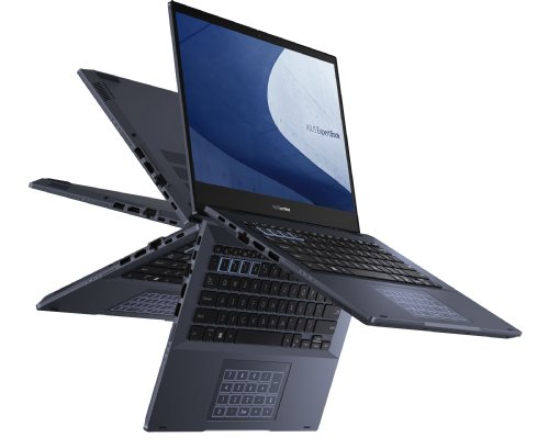 ASUS ExpertBook B5 Flip Business Laptop, B5302FEA-Q53P-CB, Star Black, Touch Screen, 13.3 in (1920 x 1080), Intel Core i5-1135G7 2.4 GHz, 16GB DDR4, Intel Iris Xe, 256GB PCIe SS...