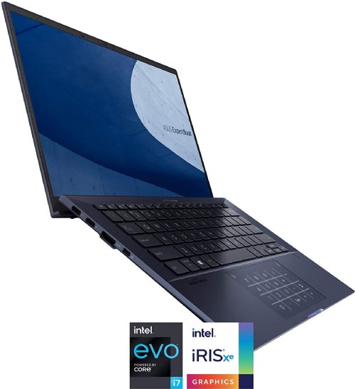 ASUS ExpertBook B1 Business Laptop, Intel Core i5-1135G7 2.4 GHz, 8GB DDR4, 256GB SSD, 14.0"FHD (1920 x 1080), Intel Iris Xe Graphics G7, Wi-Fi 6(802.11ax), BT5.2, 720p HD camera...