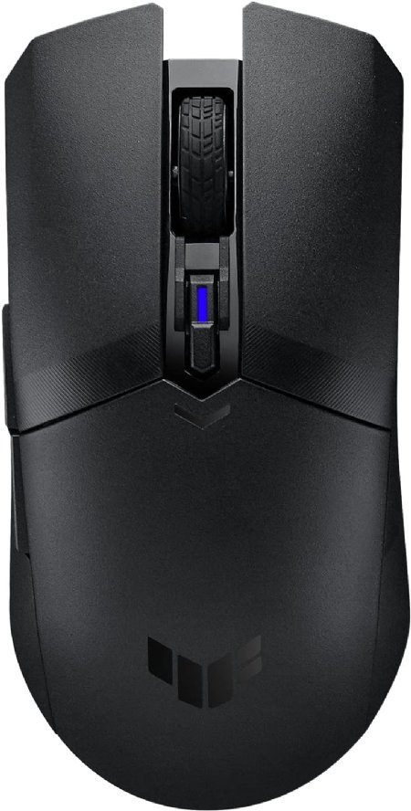 ASUS TUF Gaming M4 Wireless Gaming Mouse (Dual Wireless Modes - Bluetooth/RF 2.4 GHz, 12, 000 DPI Optical Sensor, 6 Programmable Buttons, PBT top cover with Antibacterial Guard)...