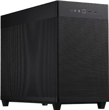 ASUS Prime AP201 33-Liter MicroATX Black case with Tool-Free Side Panels and a Quasi-Filter mesh, with Support for 360 mm Coolers, Graphics Cards up to 338 mm Long ...