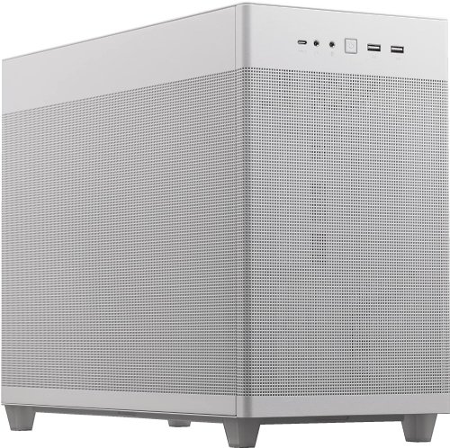 ASUS Prime AP201 33-Liter MicroATX White case with Tool-Free Side Panels and a Quasi-Filter mesh, with Support for 360 mm Coolers, Graphics Cards up to 338 mm Long...