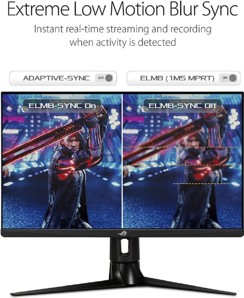 ASUS ROG STRIX 27" 1440P Gaming Monitor (XG27AQMR), QHD (2560 X 1440), Fast IPS, 300HZ, 1MS, G-Sync Compatible, Freesync Premium Pro, Extreme Low Motion Blur Sync...