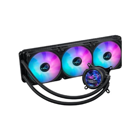 ASUS ROG Strix LC III 360 ARGB LCD All-in-one CPU Liquid Cooler - Intel and AMD with 2.1 IPS LCD, Asetek New Gen7 v2 Pump ...